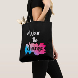 Tragen Sie die Change Electro Black & White Editio Tasche
