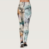 Tragen Sie die Luft: Klees Kunst in Bewegung Leggings (Rückseite)