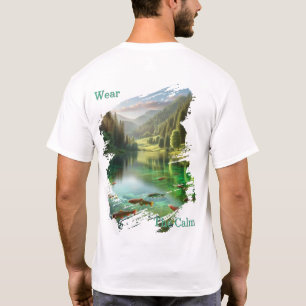 Tragen Sie die Ruhe des Trout Lake T-Shirt