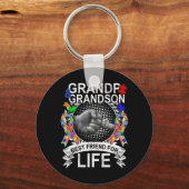 Tragen Sie diesen Großvater und Großvater Bester F Schlüsselanhänger (Vorderseite)