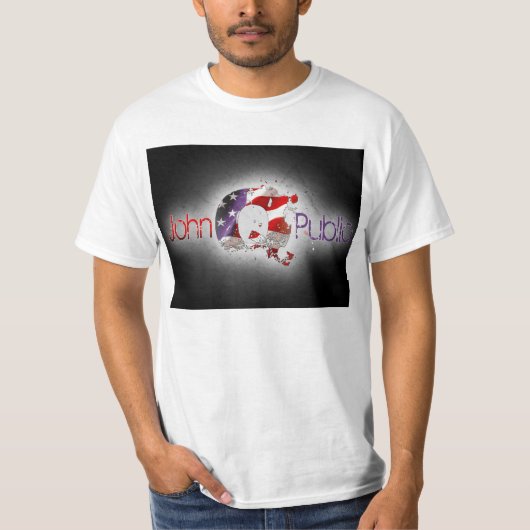 Tragen Sie dieses Logo Johns Q. Public T-Shirt (Vorderseite)