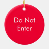 Tragen Sie ein,/tragen Sie nicht doppelseitigen Keramikornament (Hinten)