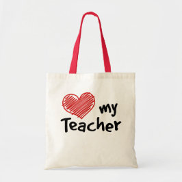 Tragen Sie eine Liebe, meine Lehrerin Tragetasche