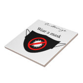 Tragen Sie eine Maske Thunder_Cove Fliese (Seite)