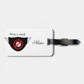 Tragen Sie eine Maske Thunder_Cove Gepäckanhänger (Rückseite horizontal)