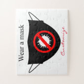 Tragen Sie eine Maske Thunder_Cove Puzzle (Vertikal)