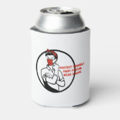 Tragen Sie einen Maske Riveter Style Dosenkühler (Kanne Rückseite)