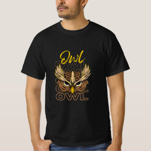 Tragen Sie Ihr Lieblingswild, OWL T-Shirt