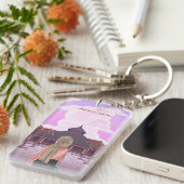 Tragen Sie Ihre Erinnerungen überall Schlüsselanhänger (Vorderseite rechts)