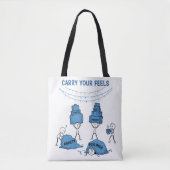 Tragen Sie Ihre Feels Tote Bag Tasche (Vorderseite)