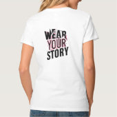 Tragen Sie Ihre Geschichte: Einzigartige, individu T-Shirt (Rückseite)