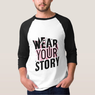 Tragen Sie Ihre Geschichte: Einzigartige, individu T-Shirt