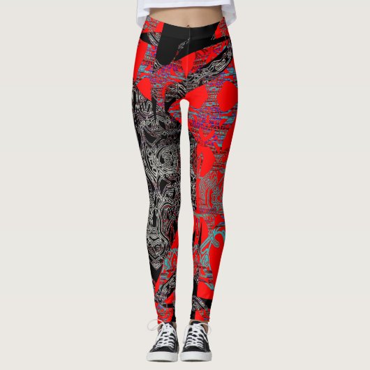 Tragen Sie Ihre Helden für Geister Leggings (Vorderseite)