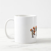 „Tragen Sie Ihre PSA!“ Kaffeetasse (Links)