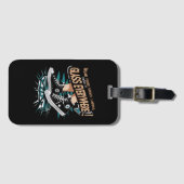 Tragen Sie Ihre Schuhe Ladys Es gibt überall Glas Gepäckanhänger (Vorderseite (Horizontal))