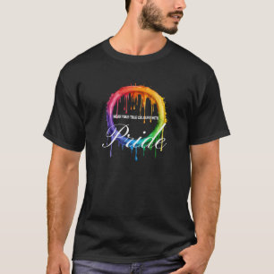 Tragen Sie Ihre wahren Farben mit Stolz - kraftvol T-Shirt