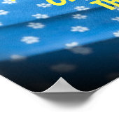 Tragen Sie Ihren Maske Stupid Poster (Ecke)