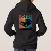 Tragen Sie Ihren Sport, Auto Racing Hoodie (Rückseite)
