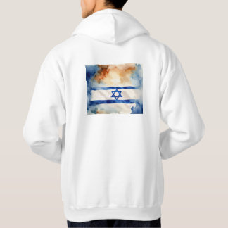Tragen Sie Ihren Stolz auf Israel Flag Hoodie