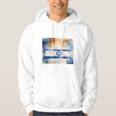 Tragen Sie Ihren Stolz auf Israel Flag Hoodie (Vorderseite)