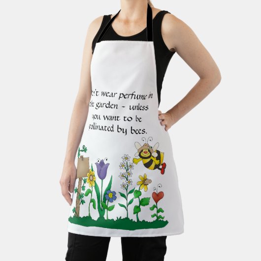 Tragen Sie kein Parfüm im Garten - außer Sie wollt Schürze (InSitu)