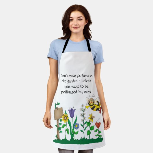 Tragen Sie kein Parfüm im Garten - außer Sie wollt Schürze (Getragen)