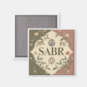 Tragen Sie Kraft mit - diese Aufkleber für Geduld Magnet (Vorderseite/Rückseite)