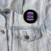 Tragen Sie lila für den Monat der Lupus-Bewusstsei Button (Beispiel)