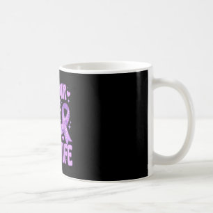 Tragen Sie lila für die Alzheimer-Krankheit der Eh Kaffeetasse