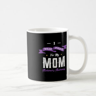 Tragen Sie Lila für meine Mama Alzheimerheimer-Kra Kaffeetasse