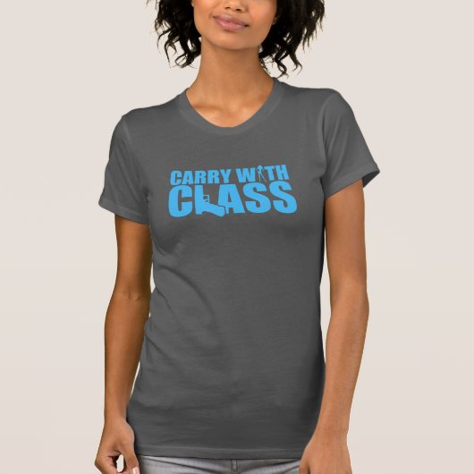 Tragen Sie mit Klasse T-Shirt (Vorderseite)