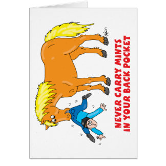 Tragen Sie nie Minzen in Ihrer hinteren Tasche