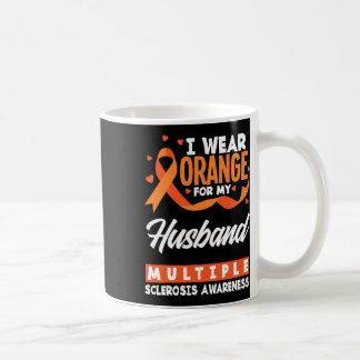 Tragen Sie Orange für meine Husband Multiple Skler Kaffeetasse