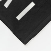 Tragen Sie Orange für meine Muskelschmerzen Krebs Fleecedecke (Ecke)