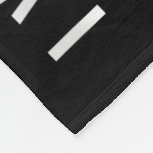 Tragen Sie Orange für meine Muskelschmerzen Krebs Fleecedecke (Ecke)