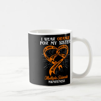 Tragen Sie Orange für meine Schwester Frau Multipl Kaffeetasse