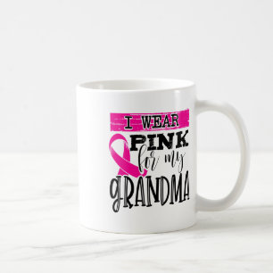 Tragen Sie Pink für mein Oma - Brustkrebs-Bewussts Kaffeetasse