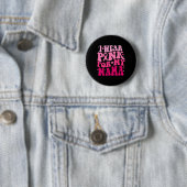 Tragen Sie Pink für meine Mama Support Squads Brus Button (Beispiel)