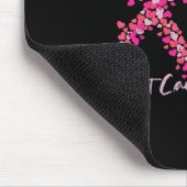 Tragen Sie Pink für meine Tante Brustkrebs Aufklär Mousepad (Ecke)