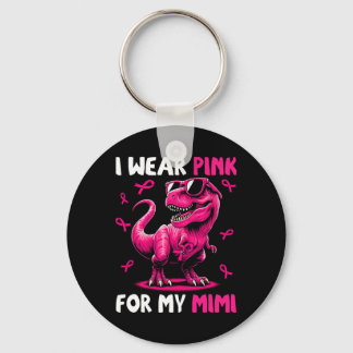 Tragen Sie Pink für meinen Mimi T-rex Dinosaurier  Schlüsselanhänger