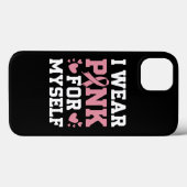 Tragen Sie Pink selbst Case-Mate iPhone Hülle (Rückseite (Horizontal))