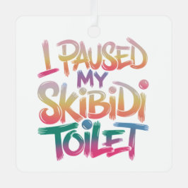 Tragen Sie Pink selbst Ornament Aus Metall