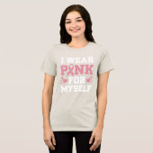 Tragen Sie Pink selbst Tri-Blend Shirt (Vorderseite voll)