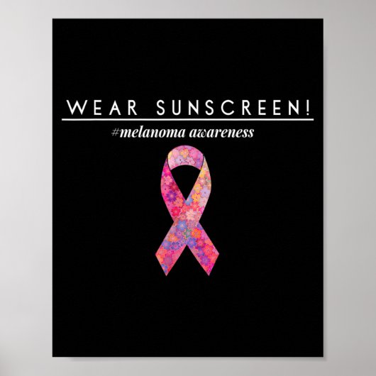 Tragen Sie Sonnencreme Poster (Vorne)