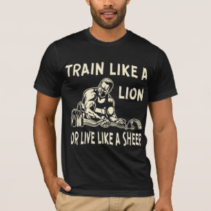 Tragen Sie wie ein Löwe oder leben Sie wie ein Sc T-Shirt