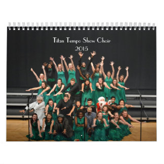 Tragen Titan-Tempo-Show-Chor 2015 ein Kalender