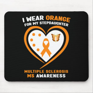 Tragen von Orange für Steptoter Multiple Sklerose  Mousepad