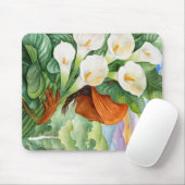 TRAGENDE CALA-LILIEN MOUSEPAD (Mit Mouse)
