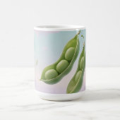 Tragende Erbsenschoten Träumerisch Kaffeetasse (Mittel)