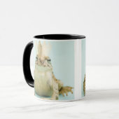 Tragende Krone des Frosches Tasse (Vorderseite Links)